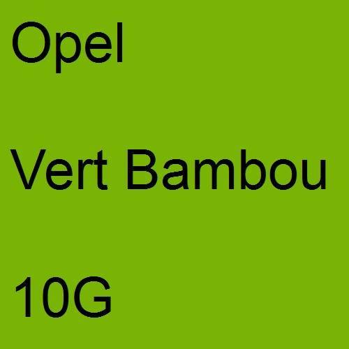 Opel, Vert Bambou, 10G.